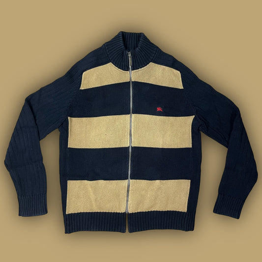 vintage Burberry sweatjacket {M-L}