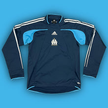 Lade das Bild in den Galerie-Viewer, vintage Adidas Olympique Marseille halfzip windbreaker {M}
