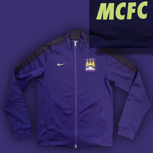 vintage Nike Manchester City trackjacket {M}