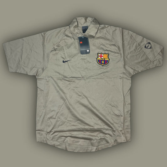 vintage Nike Fc Barcelona polo 2003 DSWT {M-L}