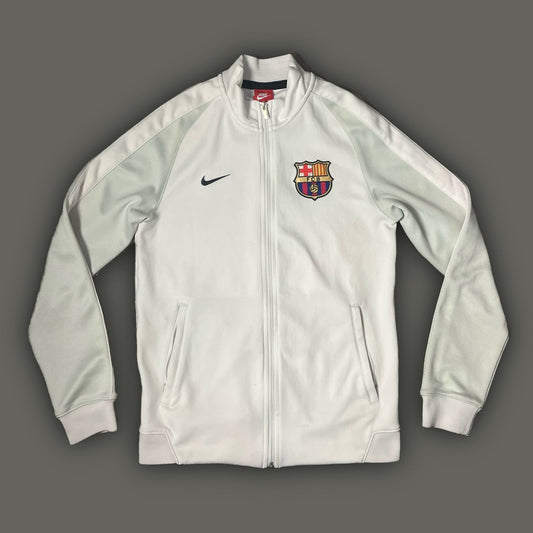 beige Nike Fc Barcelona trackjacket {S} - 439sportswear