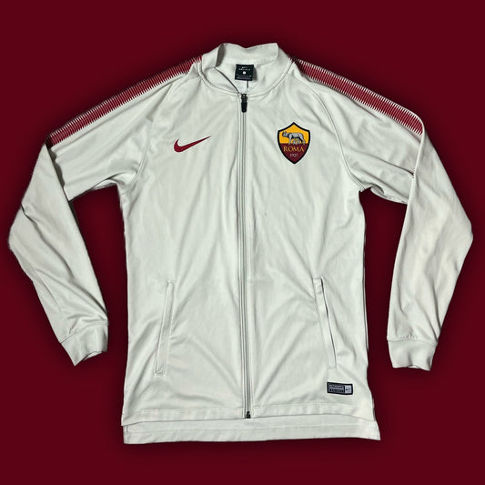 beige/red Nike As Roma trackjacket {S} - 439sportswear