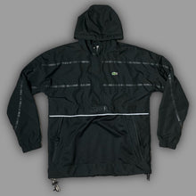 Load image into Gallery viewer, black Lacoste halfzip windbreaker {S} - 439sportswear
