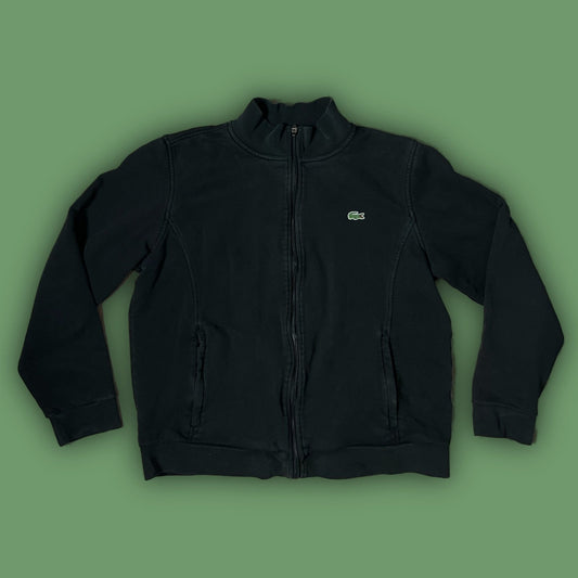 black Lacoste sweatjacket {L} - 439sportswear
