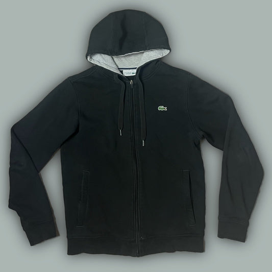 black Lacoste sweatjacket {S} - 439sportswear