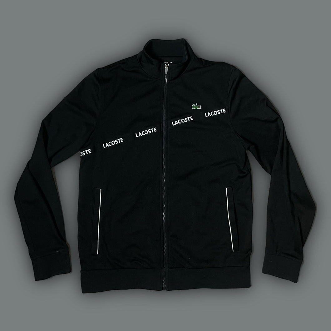 black Lacoste trackjacket {L} - 439sportswear