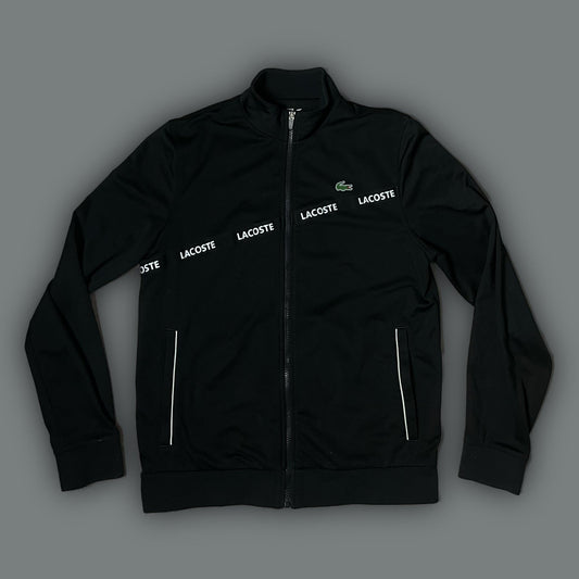 black Lacoste trackjacket {L} - 439sportswear