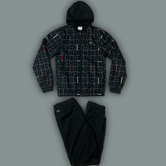 black Lacoste X Nova Djokovic tracksuit {S} - 439sportswear