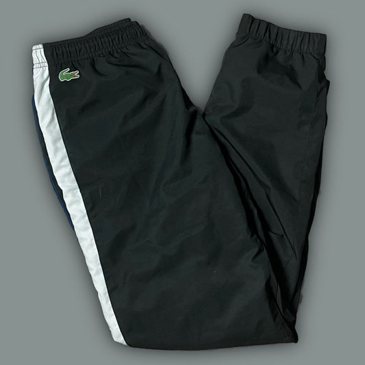 black/white Lacoste trackpants {M} - 439sportswear
