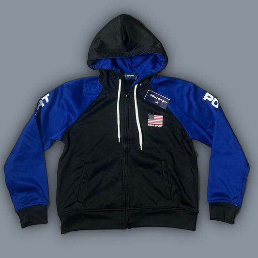blue/black Polo Ralph Lauren POLO SPORT sweatjacket DSWT {M} - 439sportswear