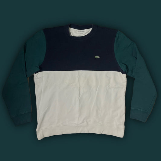 dark green Lacoste sweater {XL} - 439sportswear