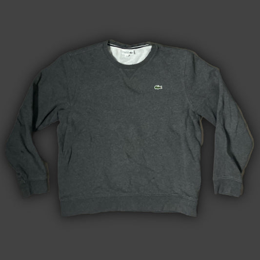 dark grey Lacoste sweater {XL} - 439sportswear