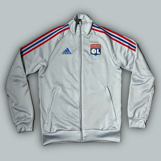 grey Adidas Olympique Lyon trackjacket {S} - 439sportswear