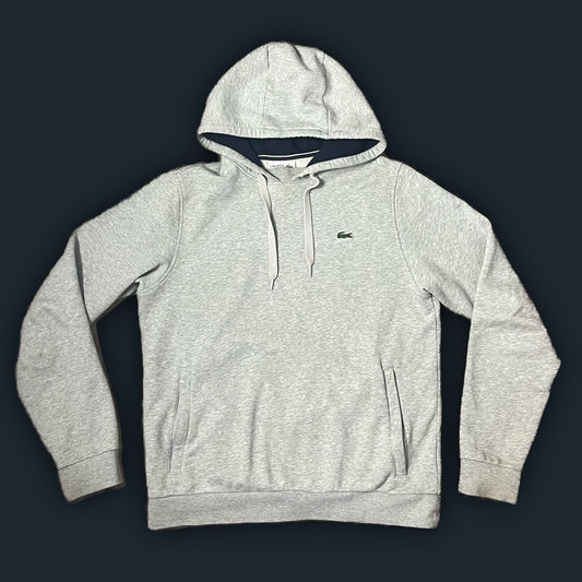 grey Lacoste hoodie {M} - 439sportswear