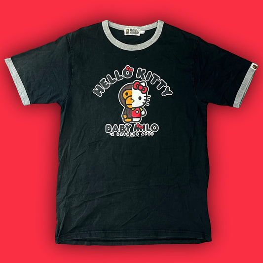 vintage Bape Baby Milo Hello Kitty t-shirt