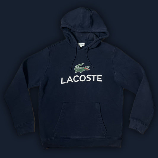 navyblue Lacoste hoodie {L} - 439sportswear