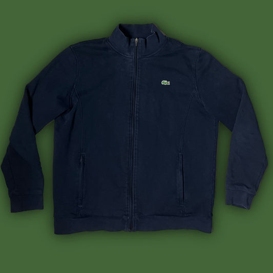 navyblue Lacoste sweatjacket {L} - 439sportswear