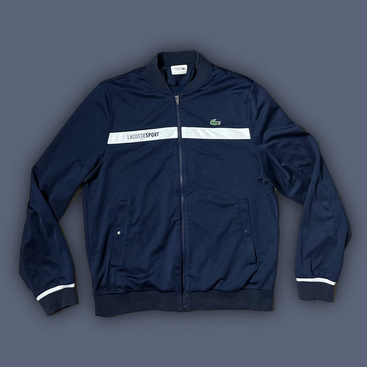 navyblue Lacoste sweatjacket {XL} - 439sportswear