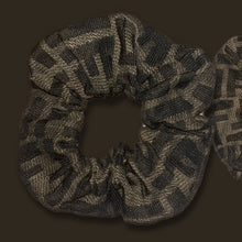 Load image into Gallery viewer, reworked vintage Fendi scrunchie (authentic Fendi Material ) - 439sportswear
