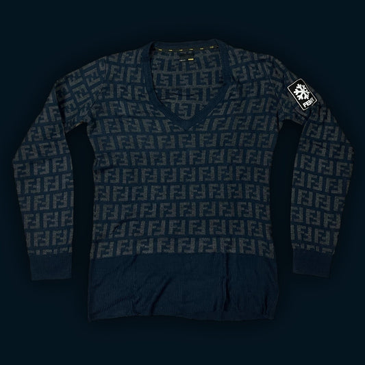 vinatge Fendi monogram knittedsweater {S} - 439sportswear