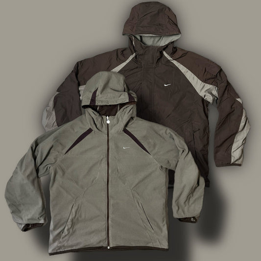 vintage 2in1 winterjacket+fleecejacket {M-L} - 439sportswear