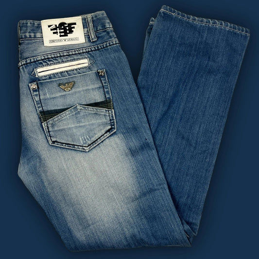 vintage bootleg Emporio Armani jeans Emporio Armani
